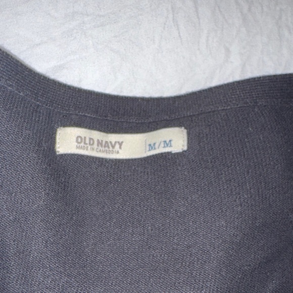 Old Navy Women's Classic Black Cardigan - Picture 3 of 3